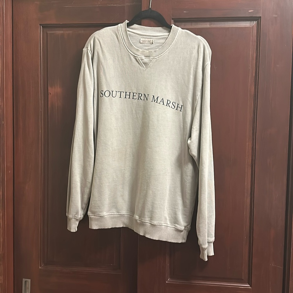 Gray southern marsh sweatshirt